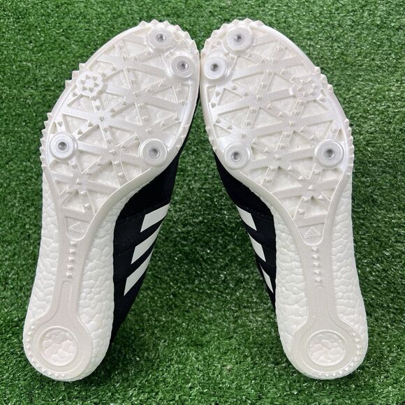 Adidas Adizero Avanti Boost  Sz 8.5 Track Field Spikes Cleats Black White CG3831